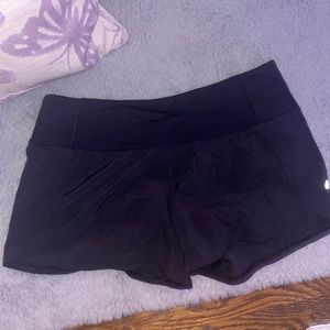Lululemon size 4 running shorts